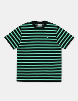 Camiseta Carhartt OAKLAND - black yoda stripe
