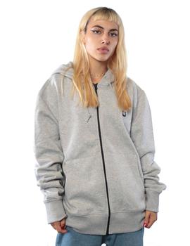 Sudadera Abierta 92 ZH- Grey Heather