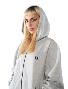 Sudadera Abierta 92 ZH- Grey Heather