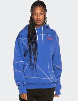 Sudadera Grimey PLANETE NOIRE OVERLOCK- Blue