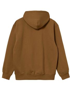 Sudadera Capucha CARHARTT SWEAT - Hamilton Brown / Black