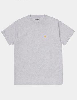 Camiseta W' S/S CHASE - Ash Heather / Gold