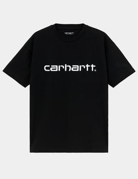 Camiseta CARHARTT W' SCRIPT - Black White