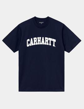 Camiseta Carhartt UNIVERSITY - Dark Navy / White