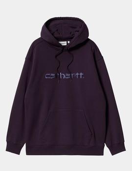 Sudadera Capucha W' CARHARTT SWEAT - Dark Iris / C