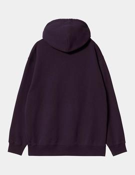 Sudadera Capucha W' CARHARTT SWEAT - Dark Iris / C