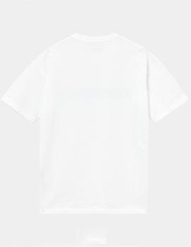 Camiseta CARHARTT W' SCRIPT - White Black