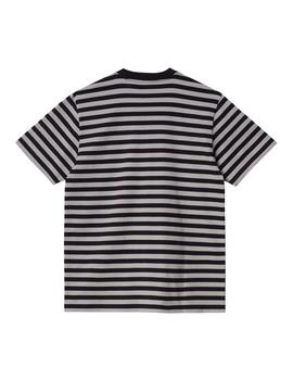 Camiseta CARHARTT SCOTTY POCKET - Black / Hammer