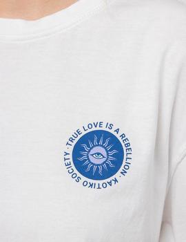 Camiseta WASHED TRUE LOVE - White
