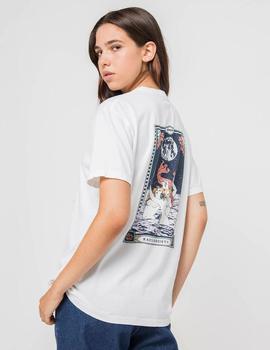 Camiseta KAOTIKO WASHED SIRENS MOON - White