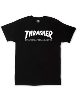 Camiseta Thrasher SKATE MAG - Negro