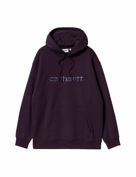 Sudadera Capucha W' CARHARTT SWEAT - Dark Iris / C