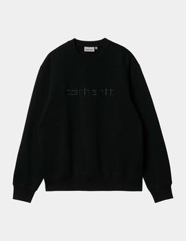 Sudadera Crew CARHARTT SWEAT - Black / Black