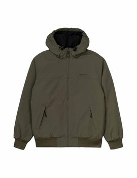 Cazadora CARHARTT HOODED SAIL - Cypress / Black