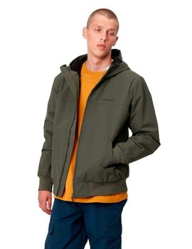 Cazadora CARHARTT HOODED SAIL - Cypress / Black