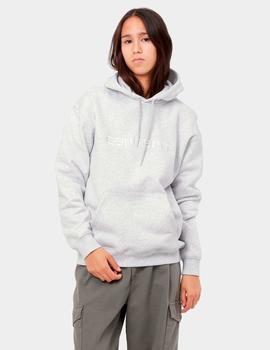 Sudadera Capucha W' CARHARTT SWEAT - Ash Heather /