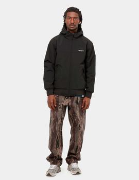 Cazadora CARHARTT WIP HOODED SAIL - Black / White