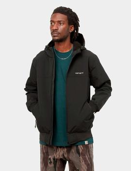 Cazadora CARHARTT HOODED SAIL - Black / White