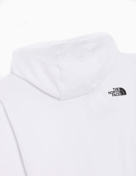 Sudadera TNF W COORDINATES CROP - WHITE