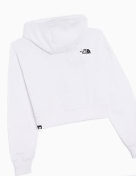 Sudadera TNF W COORDINATES CROP - WHITE