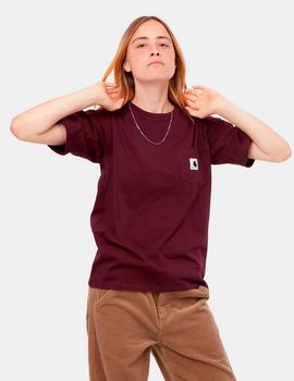 Camiseta CARHARTT W' POCKET - Wine