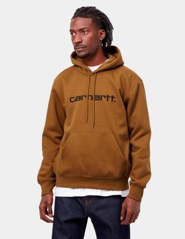 Sudadera Capucha CARHARTT SWEAT - Hamilton Brown / Black