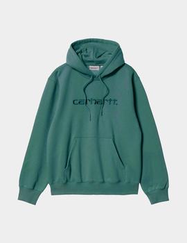 Sudadera Capucha CARHARTT SWEAT - Eucalyptus / Frasier