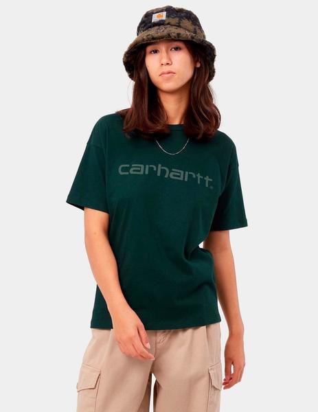 Camiseta CARHARTT W' SCRIPT - Frasier Eucalyptus