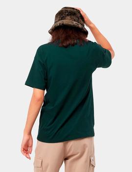 Camiseta CARHARTT W' SCRIPT - Frasier Eucalyptus