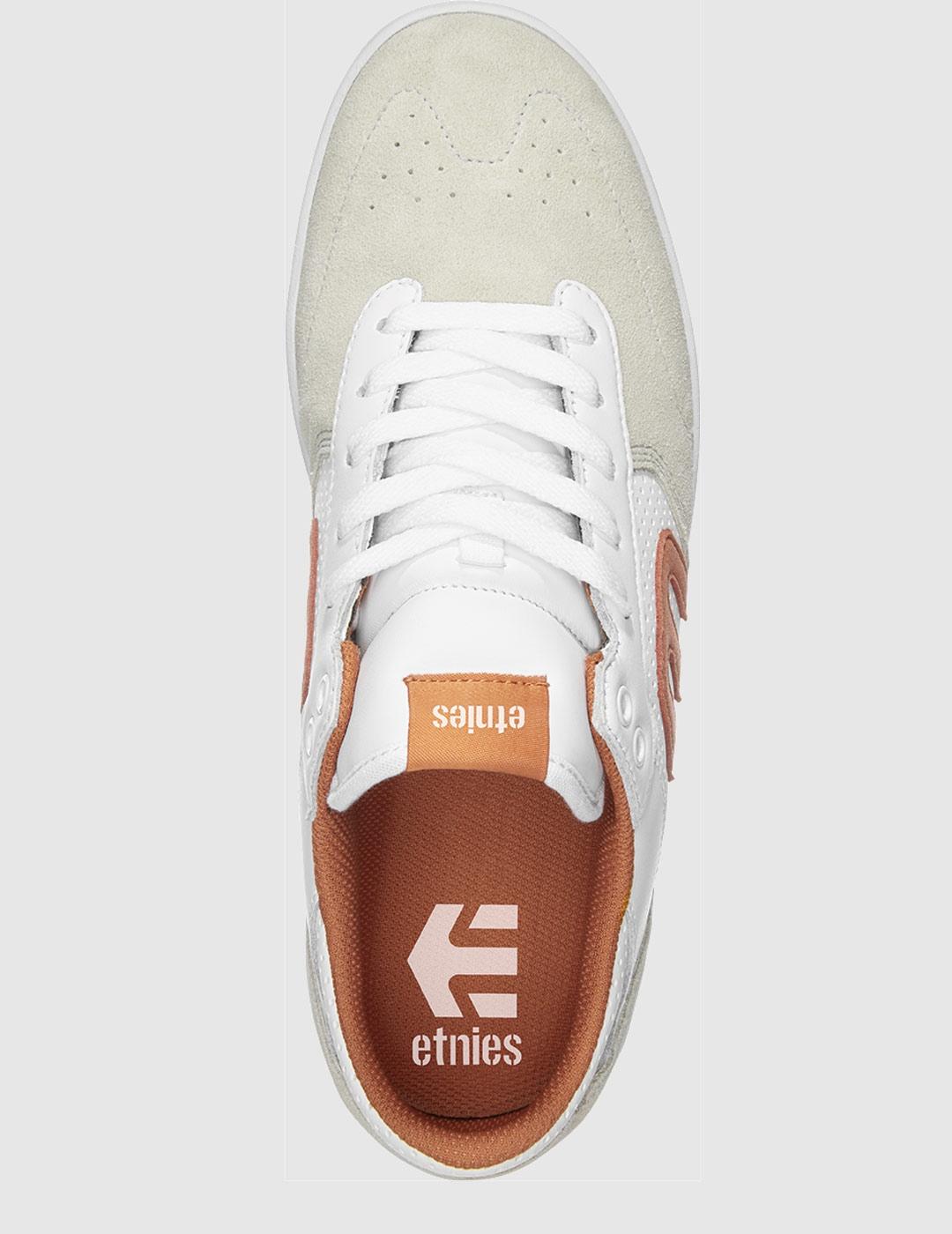 Zapatillas ETNIES WINDROW  - White/Orange