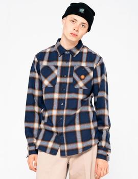 Camisa SANTA CRUZ APEX  - Dark Navy Check