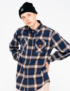 Camisa SANTA CRUZ APEX  - Dark Navy Check