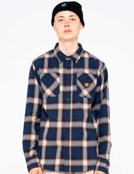 Camisa SANTA CRUZ APEX  - Dark Navy Check