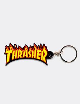 Llavero THRASHER FLAME KEYCHAIN