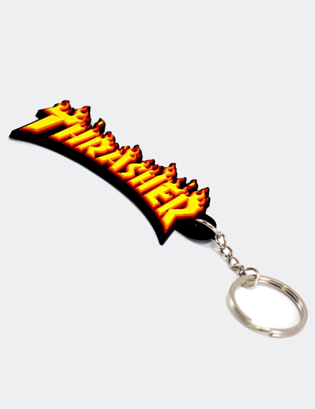 Llavero THRASHER FLAME KEYCHAIN