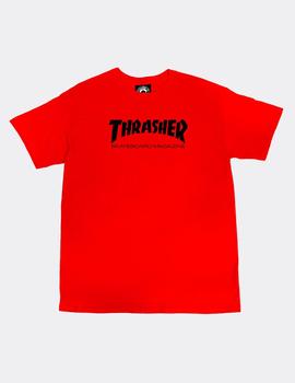 Camiseta THRASHER JR SKATE MAG  - Rojo