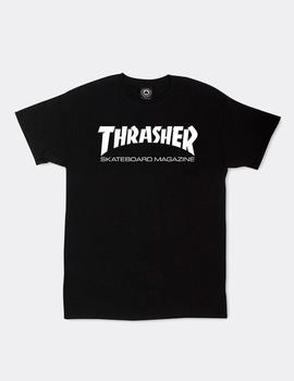 Camiseta THRASHER JR SKATE MAG  - Negro