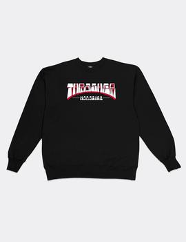 Sudadera THRASHER Crew FIRME LOGO - Negro