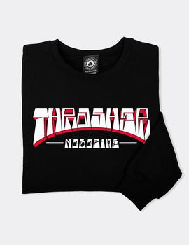Sudadera THRASHER Crew FIRME LOGO - Negro