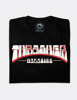 Camiseta THRASHER FIRME LOGO - Negro