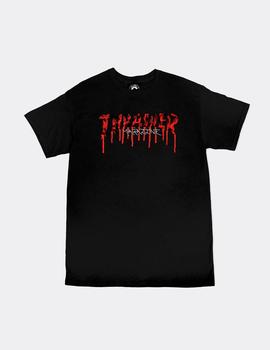 Camiseta THRASHER BLOOD DRIP - Negro