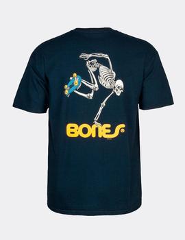 Camiseta Powell Peralta SKATEBOARD SKELETON - Azul Marino