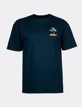 Camiseta Powell Peralta SKATEBOARD SKELETON - Azul Marino