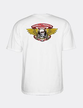Camiseta Powell Peralta WINGED RIPPER - Blanco