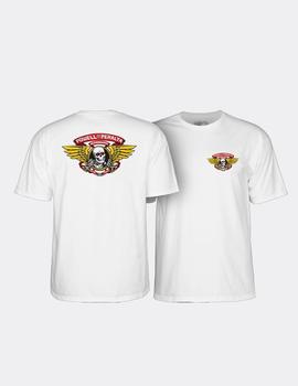 Camiseta Powell Peralta WINGED RIPPER - Blanco