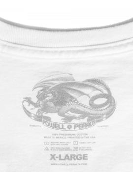 Camiseta Powell Peralta WINGED RIPPER - Blanco