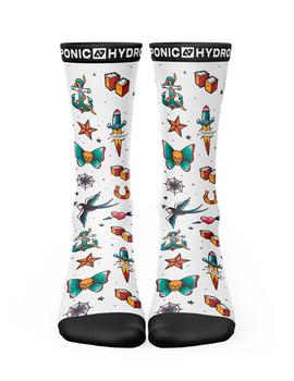 Calcetines HYDROPONIC SK FLAGSHIP -Tattoo White