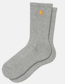 Calcetines CARHARTT CHASE - Grey Heather / Gold