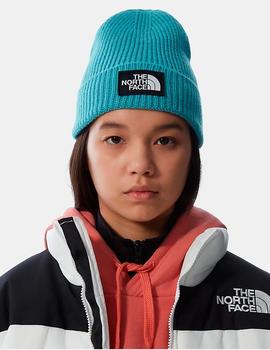 Gorro THE NORTH FACE LOGO BOX CUFFED - STORM BLUE