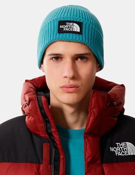 Gorro THE NORTH FACE LOGO BOX CUFFED - STORM BLUE